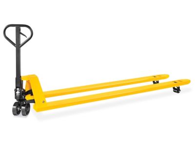 Extra long pallet truck